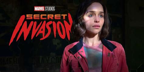 emilia clarke leaked|Emilia Clarkes role in Marvels Secret Invasion has been leaked